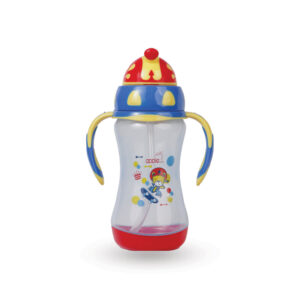 Straw Sipper 200ML with Easy Grip Handles Blue