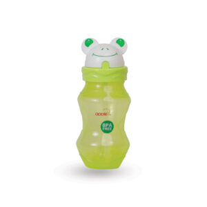 Straw Sipper Cup with Flip Top Cap Green