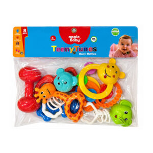 Teeny Tunes baby rattles 8Pcs set