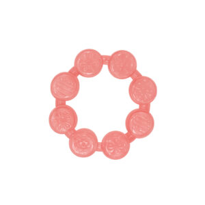 Water-filled-baby-teether-ring--orange